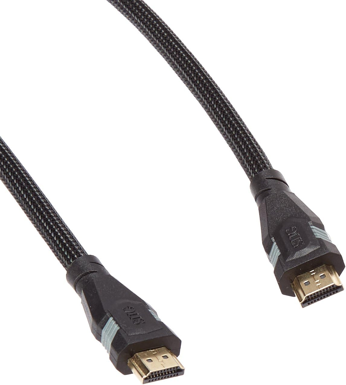 SIIG Legacy & Beyond Series Premium Braided High Speed HDMI 2.0 Cable with Ethernet 4K @ 60HZ Black Color - 5M