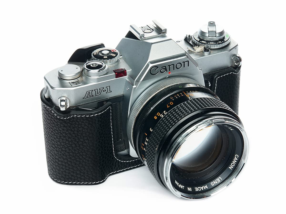Amazon | TP Orig Canon AV-1 AV1 専用 ブルタイプ 本革 ボディケース