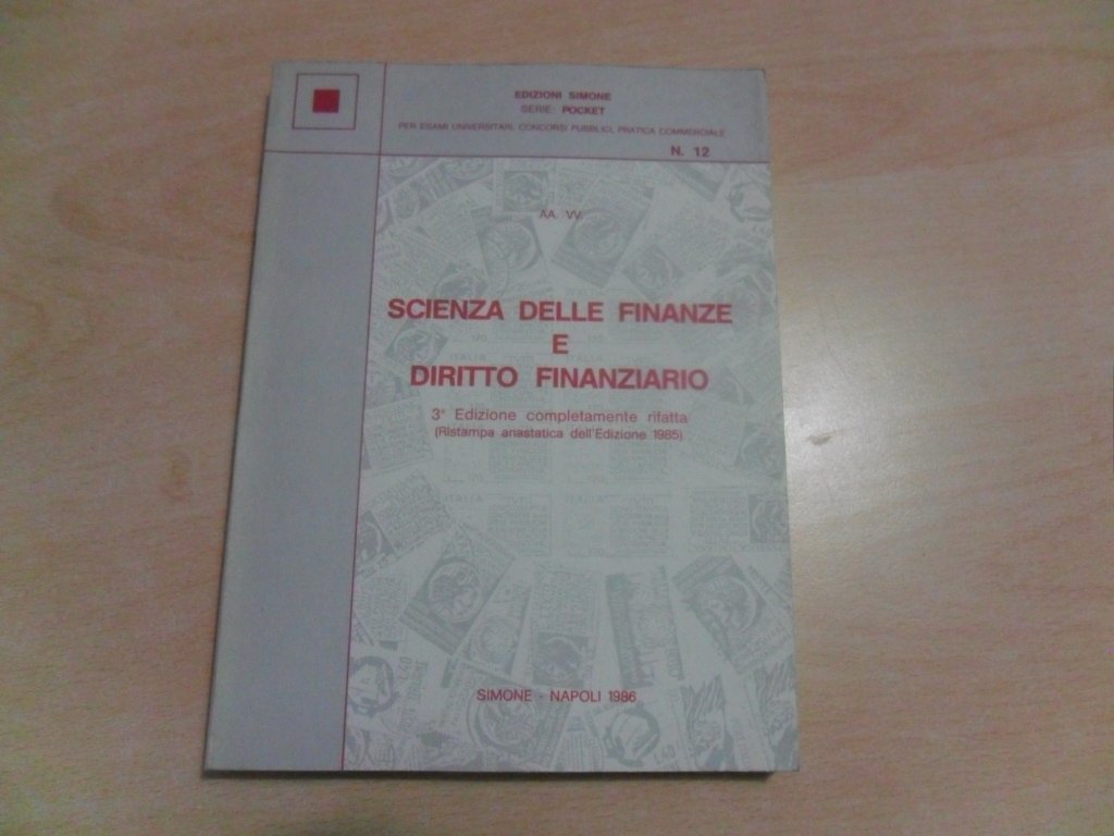 Scienza delle finanze e diritto finanziario