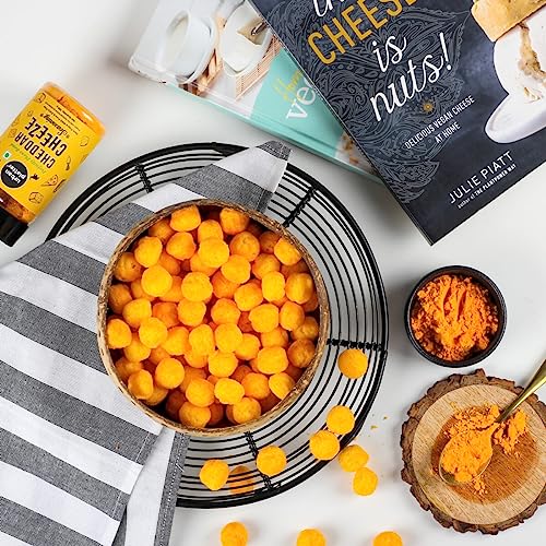 Image of urban platter Cheese Balls, Cheddar Flavour, Plant Based Vegan Snack, Party Pack, 300 g
