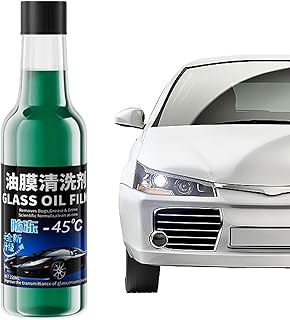 フロントガラスクリーナー | 油膜 撥水コーティング 凍結防止 ウォッシャー液,150ml 車用フロントガラスクリーナー液 | 視界クリアリティと視認性向上のためのトラック・SUV・セダン・ピックアップ・スクーター・RV・各種車両ドライバー向け