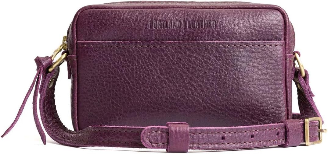 Portland Leather Goods Small Camera Bag Purse for Women – Handmade from the Finest Full-Grain Hides