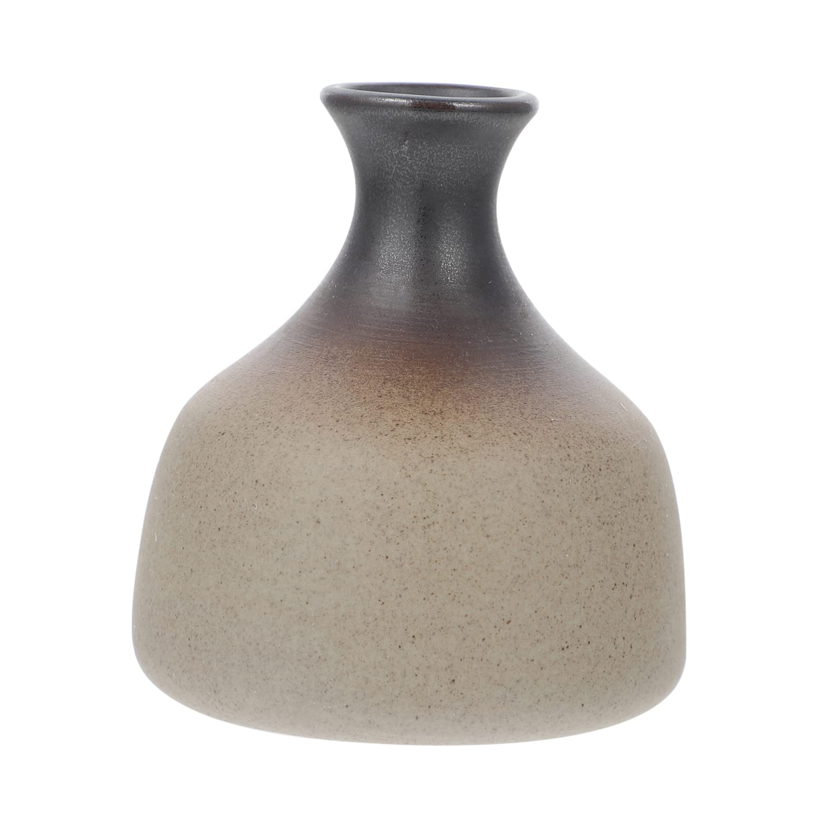 Jarrón retro para plantas de cerámica mini frasco de flores MAGICLULU