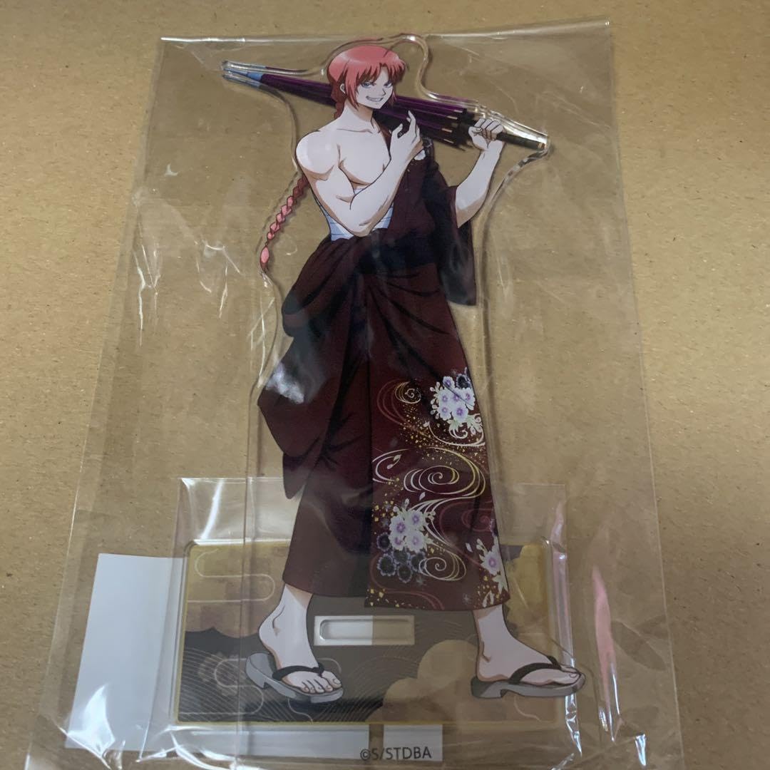 Amazon.co.jp: 銀魂 神威 和装さらしver. 描き下ろしBIGアクリル