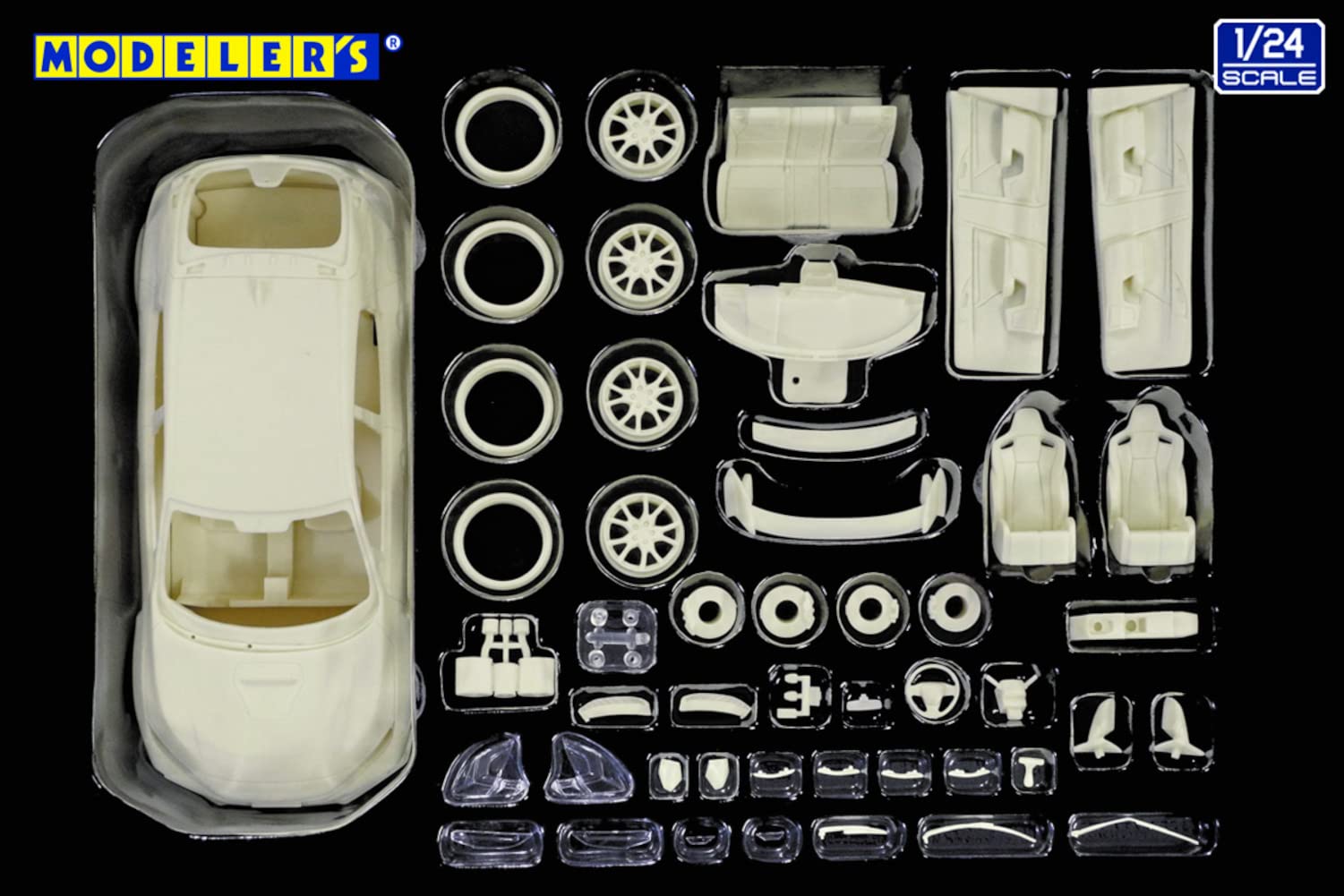 Amazon | モデラーズ 1/24 ホンダ CIVIC TYPE R (2020) レジンキット 