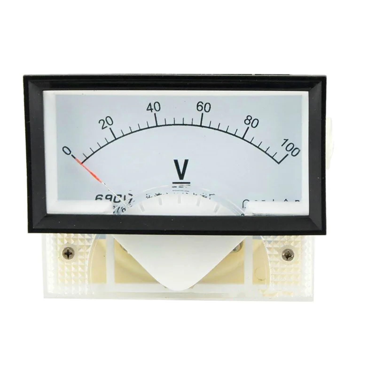 1PC 69C17-V 15V 20V 30V 50V 100V DC Diretta Misuratore Analogico Pannello Gauge DC Misuratore di Tensione corrente 85 * 46MM Voltmetro Voltimetro(250V)