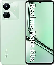 Realme Note 60X - 64GB - 3 GB RAM - Câmera 8MP - Bateria de 5000mAh - Wilderness Green (Verde)