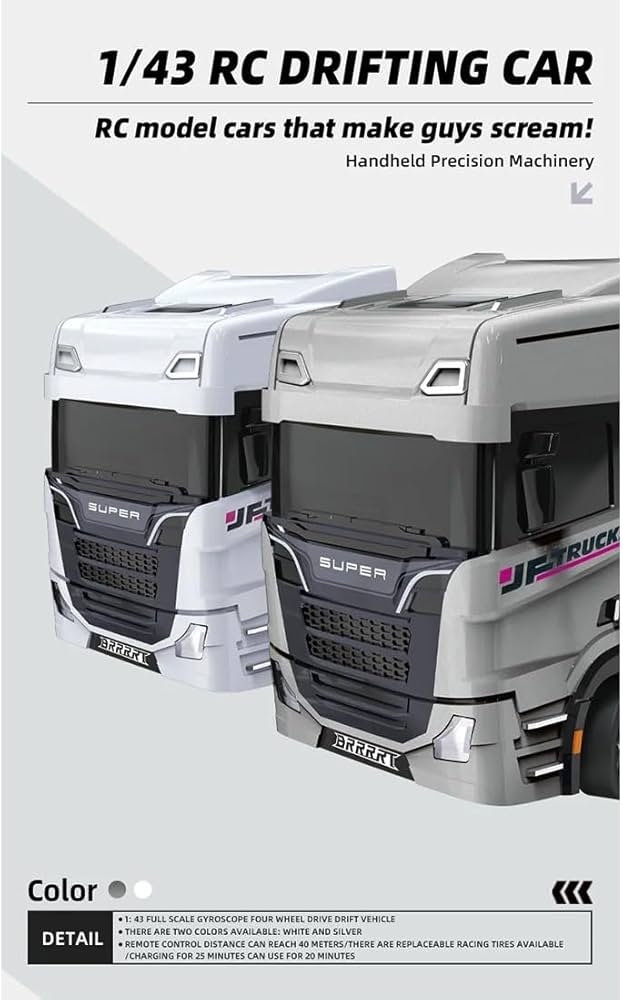 Amazon.co.jp: Xenotrix 1/43 RCドリフトセミトラック、2.4Gフル Amazon.co.jp: Xenotrix 1/43 RCドリフトセミトラック、2.4Gフル