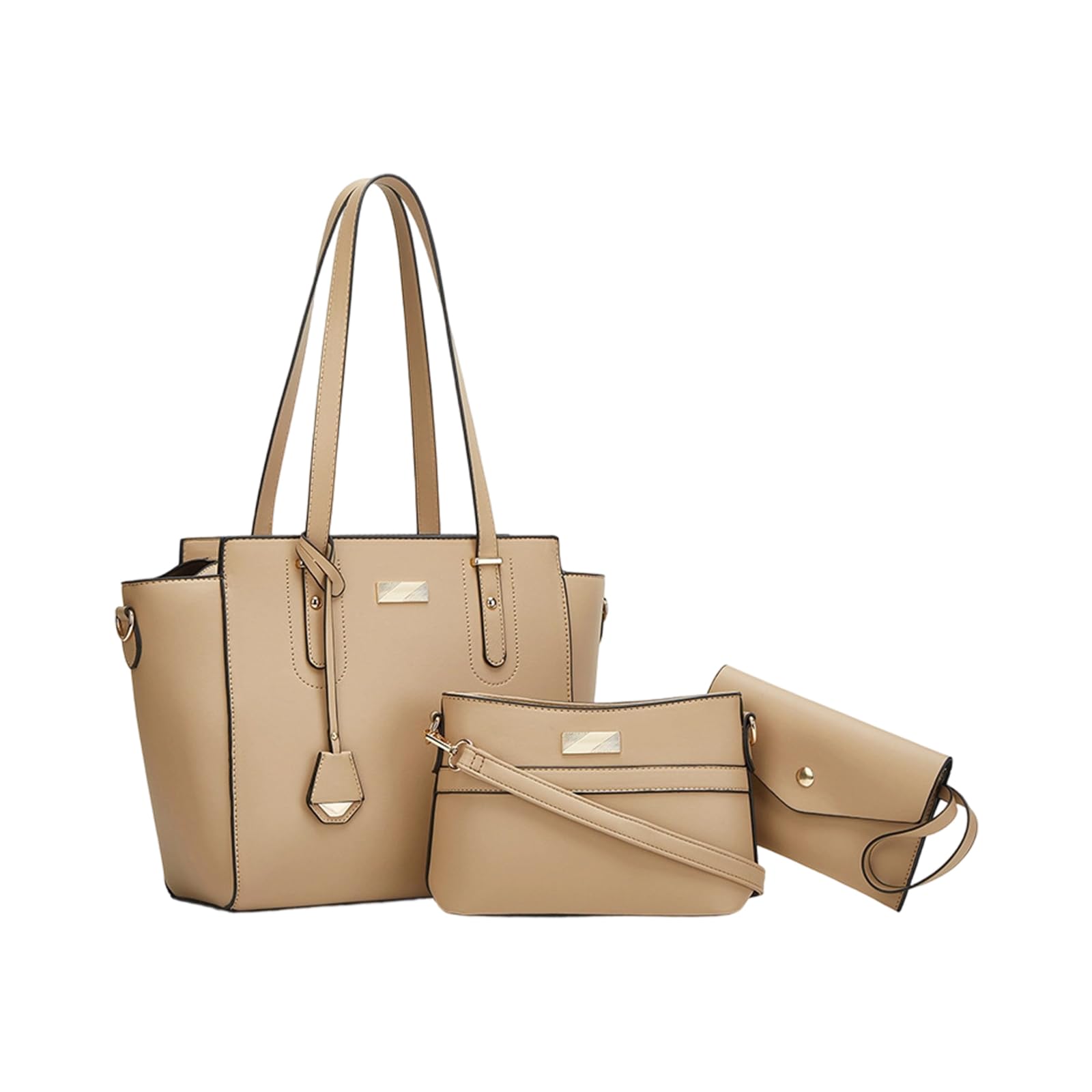 Borsa a tracolla in PU morbido capacità Tasche multiple e tracolla regolabile Borsa a tracolla per ufficio e laptop per uso quotidiano