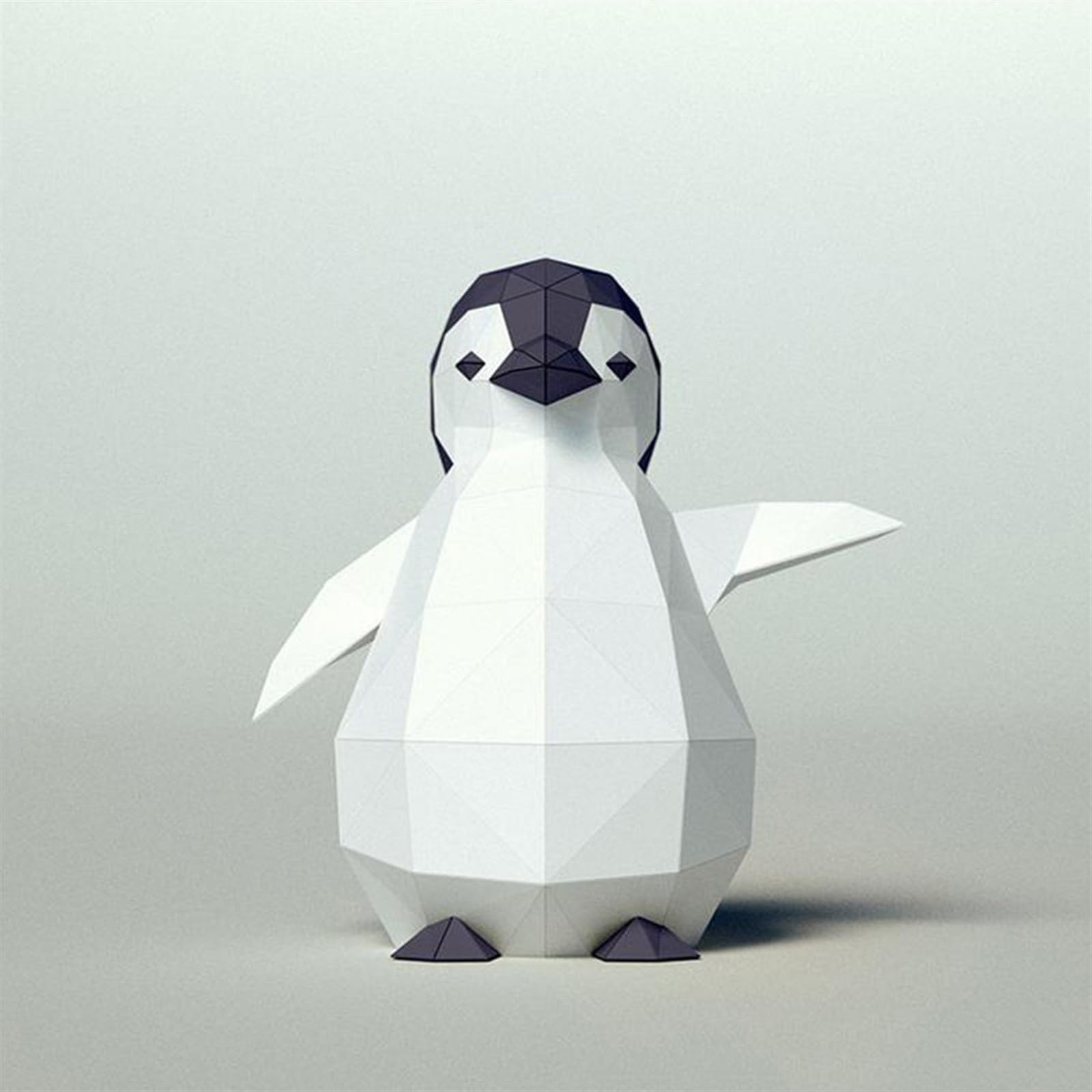 Amazon.co.jp: Penguin DIY Paper Craft Kit, Decorative Precut 3D 