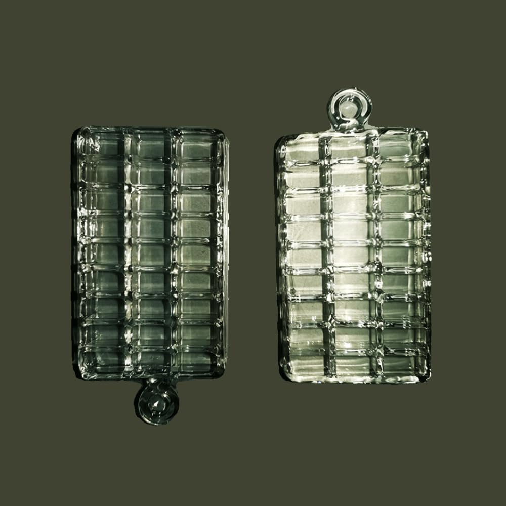 Taca z rowkiem na próbki z wieloma kratkami kwarcowymi — taca laboratoryjna z przezroczystego szkła kwarcowego o wysokiej czystości (1 szt.)(165x72x18mm-20x15x15mm/27)