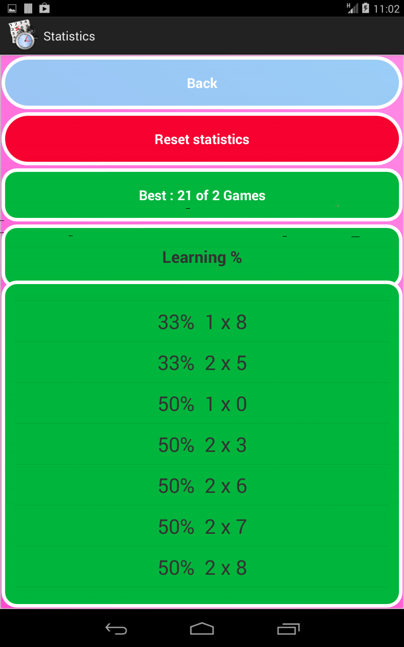 Times Tables App on Amazon Appstore