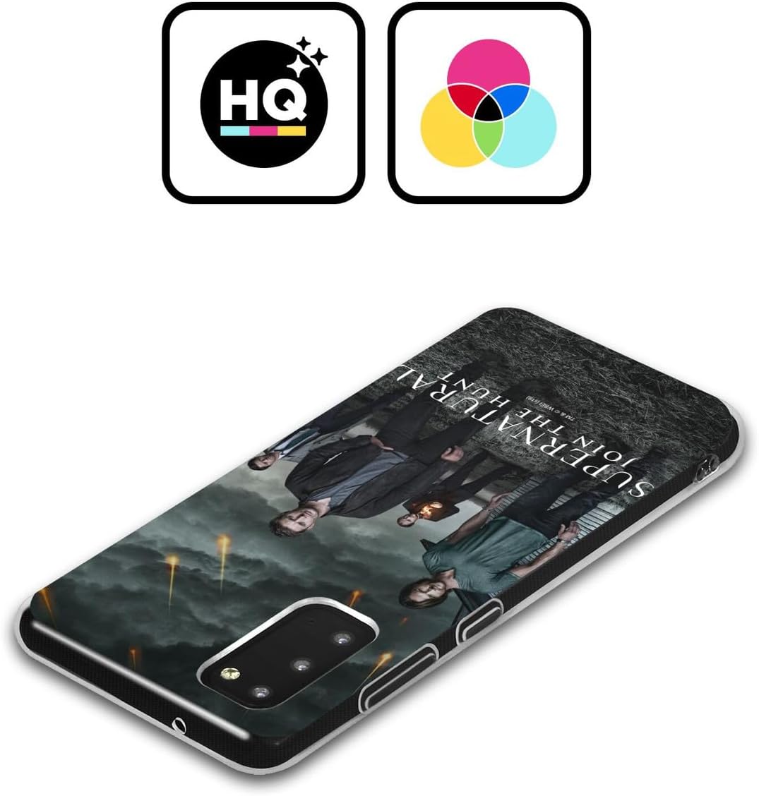 Head Case Designs Officially Licensed Supernatural Season 12 Group Key Art Gel Case [Military Grade Protection] Compatible with Samsung Galaxy A15 and Compatible with MagSafe