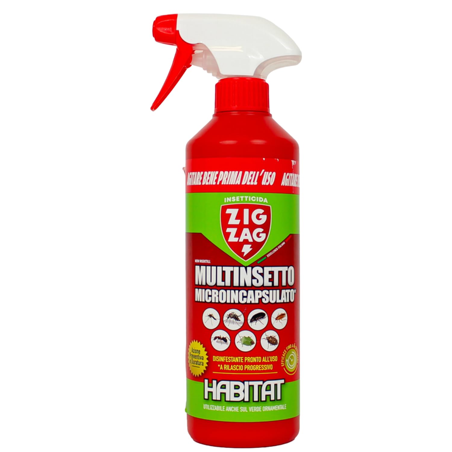Insetticida Multinsetto Microincapsulato per Uso Domestico – 500 ml kit con Spugna Brandizzata SPESA & RISPARMIO Inclusa – Variazioni 4/8/12 Pezzi (12)