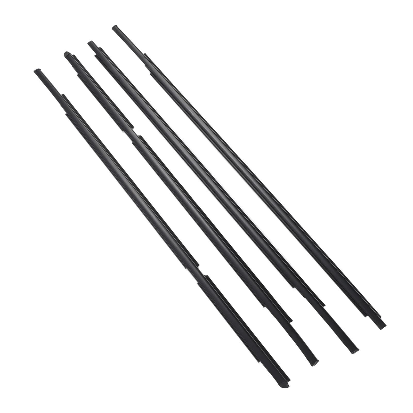 Striscia Tenuta Portiera 4 Pezzi Guarnizione Portiera E Finestrino Auto 68160-52110 Guarnizione Tenuta Per Toyota Per Yaris 2005-2011 Guarnizioni