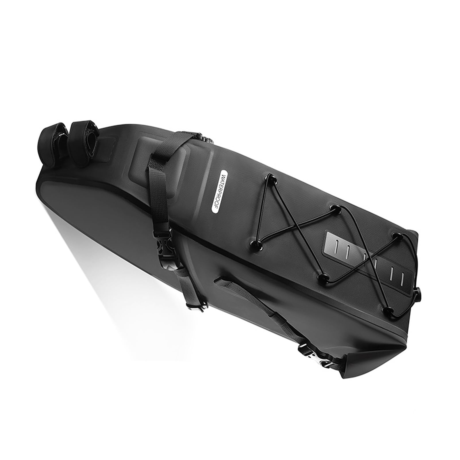 mingzhe Borsa Posteriore Antipioggia per Bicicletta, Grande capacità 14 Litri, Borsa da Ciclismo Sotto il Sedile, Resistente Ai Graffi, Resistente All'usura, con Guarnizione Super (10-14 litri)