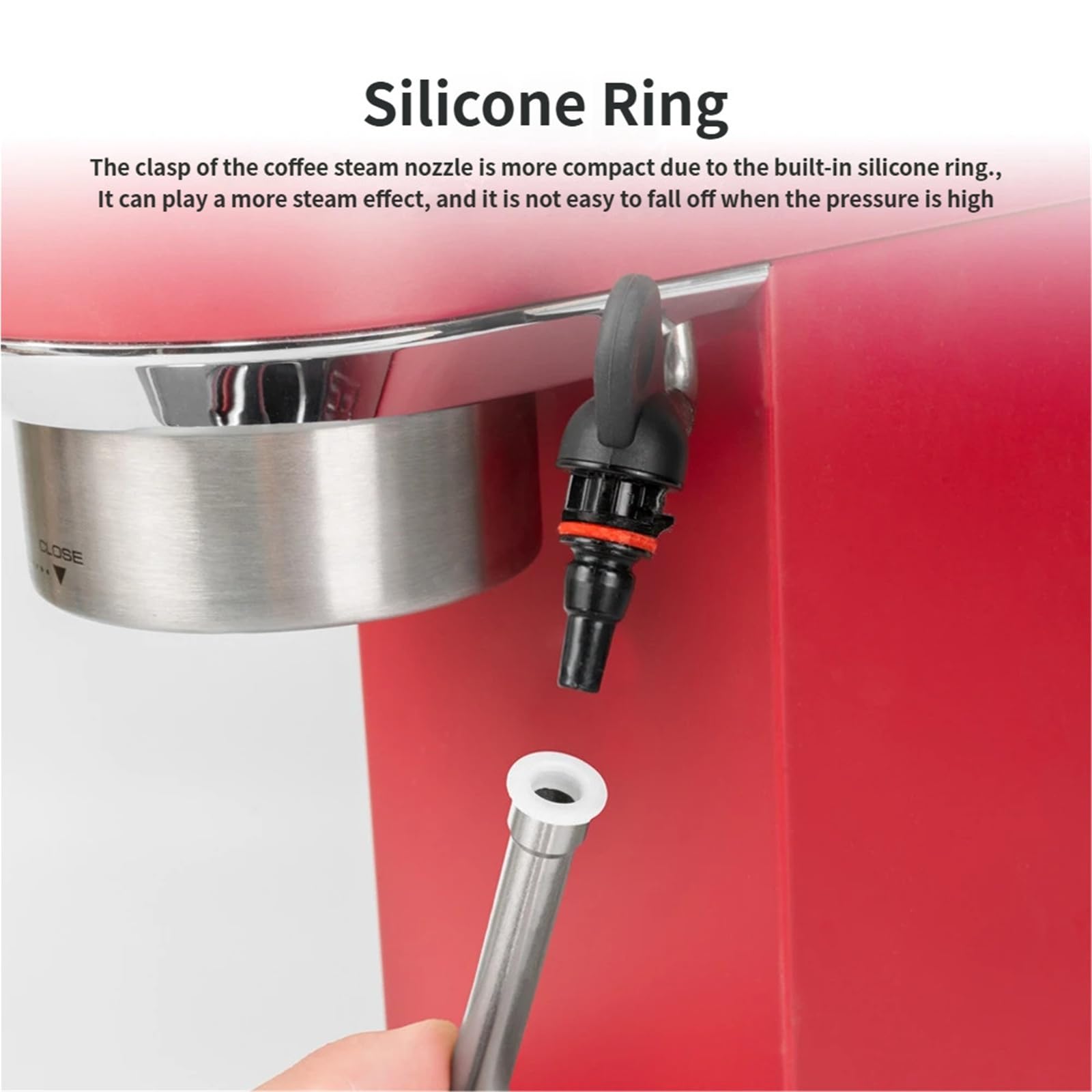 Punta Lancia Vapore Estesa,Compatibile for Delonghi, EC685