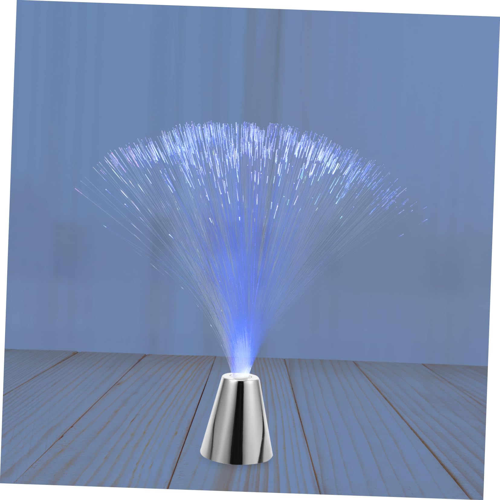 Homoyoyo Led Fiber Lamp 2 Pcs Fiber Optic Light Changing Colors Decorative Starlight Lights for Wedding Christmas Party Home Decoration Battery Operated