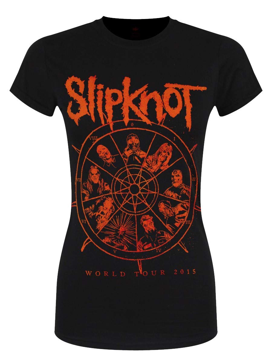 T-Shirt # Xl Black Femmina # The Wheel-image