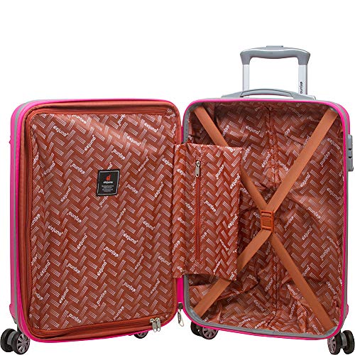 Dejuno Kingsley Abs 3-Piece Hardside Spinner Luggage Set, Turquoise, One Size #TOP1
