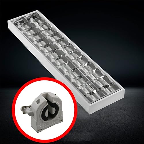 Miniatura 7 de Soporte de lámpara T8 CHENJIN 12 piezas tipo tornillo T8 soporte de lámpara con cables UL sin derivación enchufe de luz para tubos fluorescentes