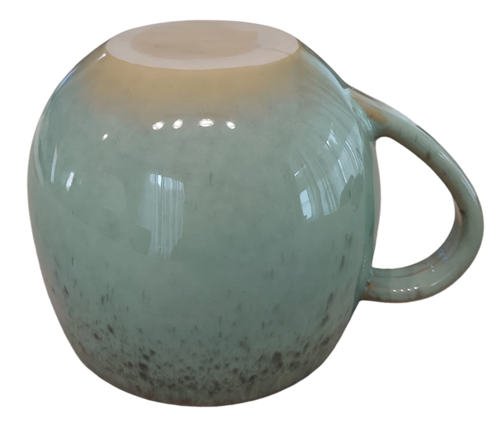 PintoCer - Tazza con manico, in ceramica, ideale per caffè, latte, tè e cioccolato, adatta per lavastoviglie e forno a microonde