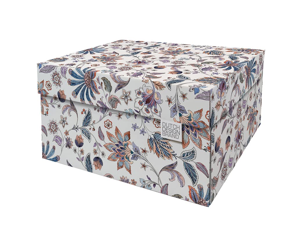 Boîte de rangement Dutch Design Brand en carton certifié FSC pour étagère
