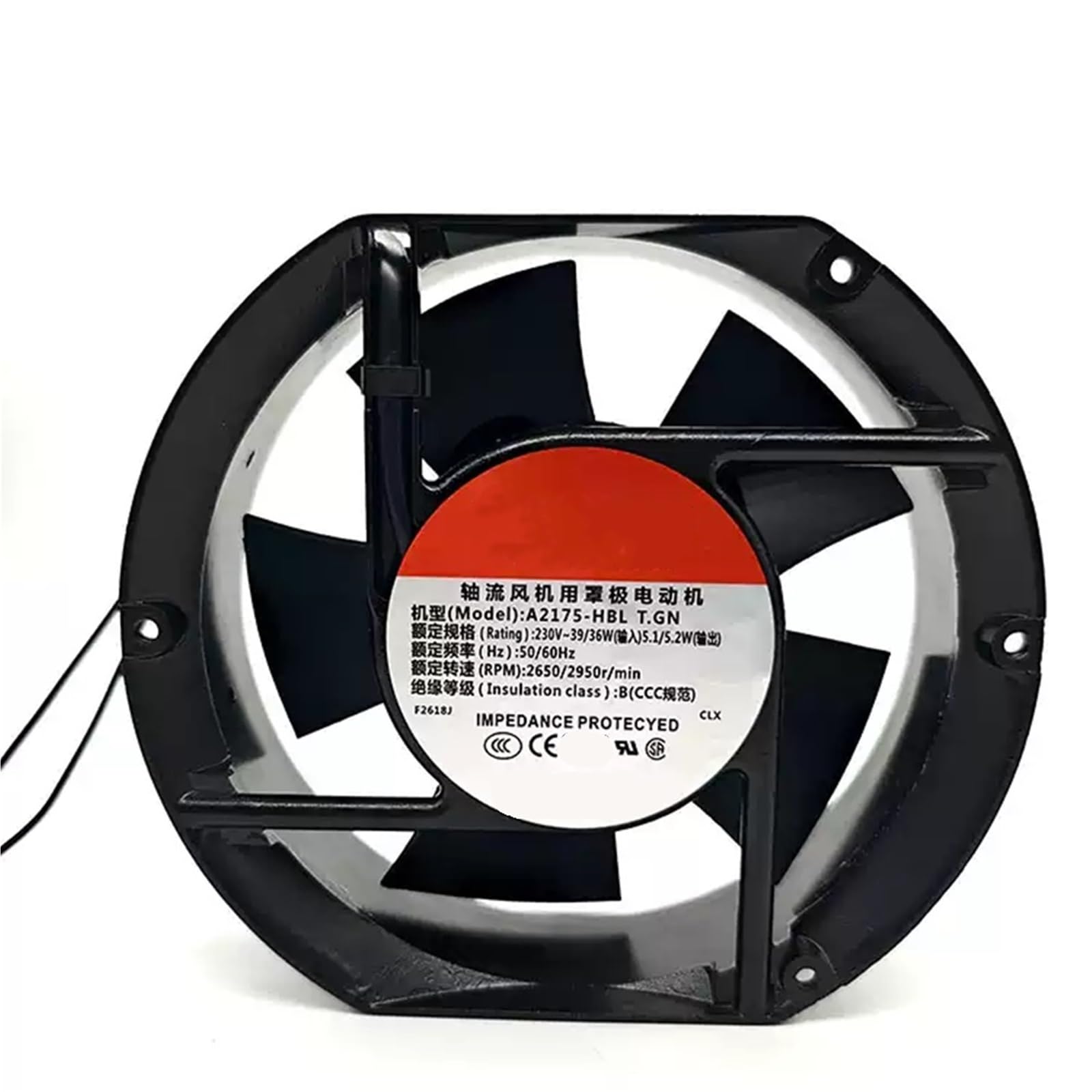 Ventilateur de refroidissement robuste A2175-HBL 17151 AC 220V pour châssis technique