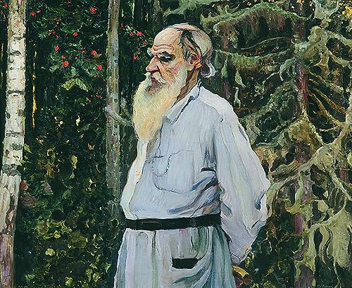 Peinture sur toile décoration grand format 58x90 cm portrait Nesterov