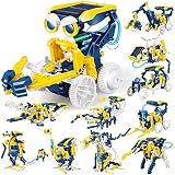 11-in-1 STEM Solar Robot Toys for Kids Age 8-12,DIY Educational Experiment Science Toy Kit for Teens