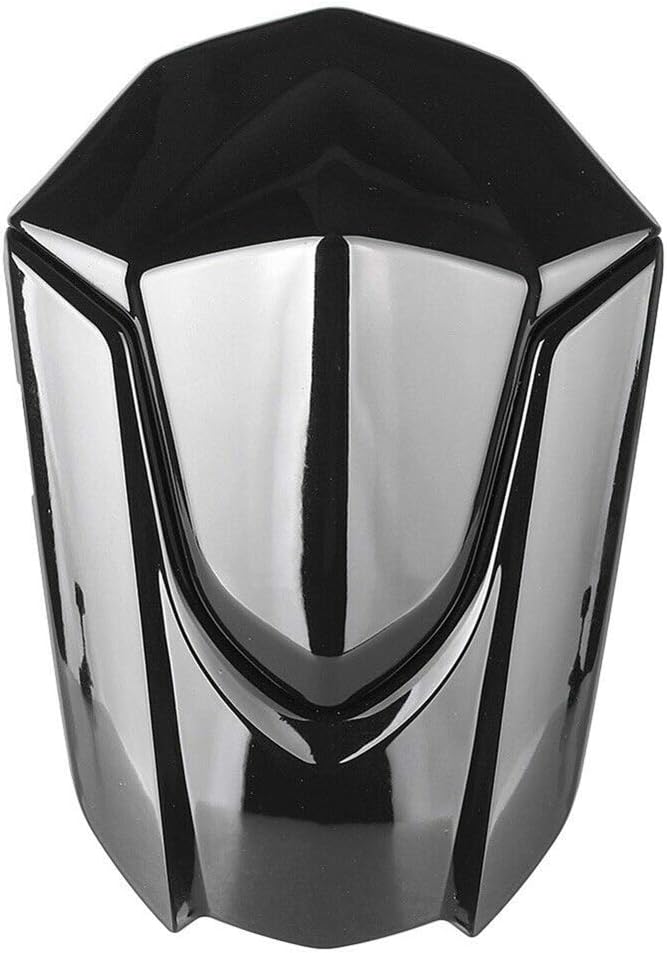 Ceramicszb Motorbike Rear Seat Cowl Seat Cover Tail Cover for Suzuki 2009 10 11 12 13 14 15 2016 GSXR1000 K9 ABS Plastic Fairings Rear Seat Cover (Gloss Black)