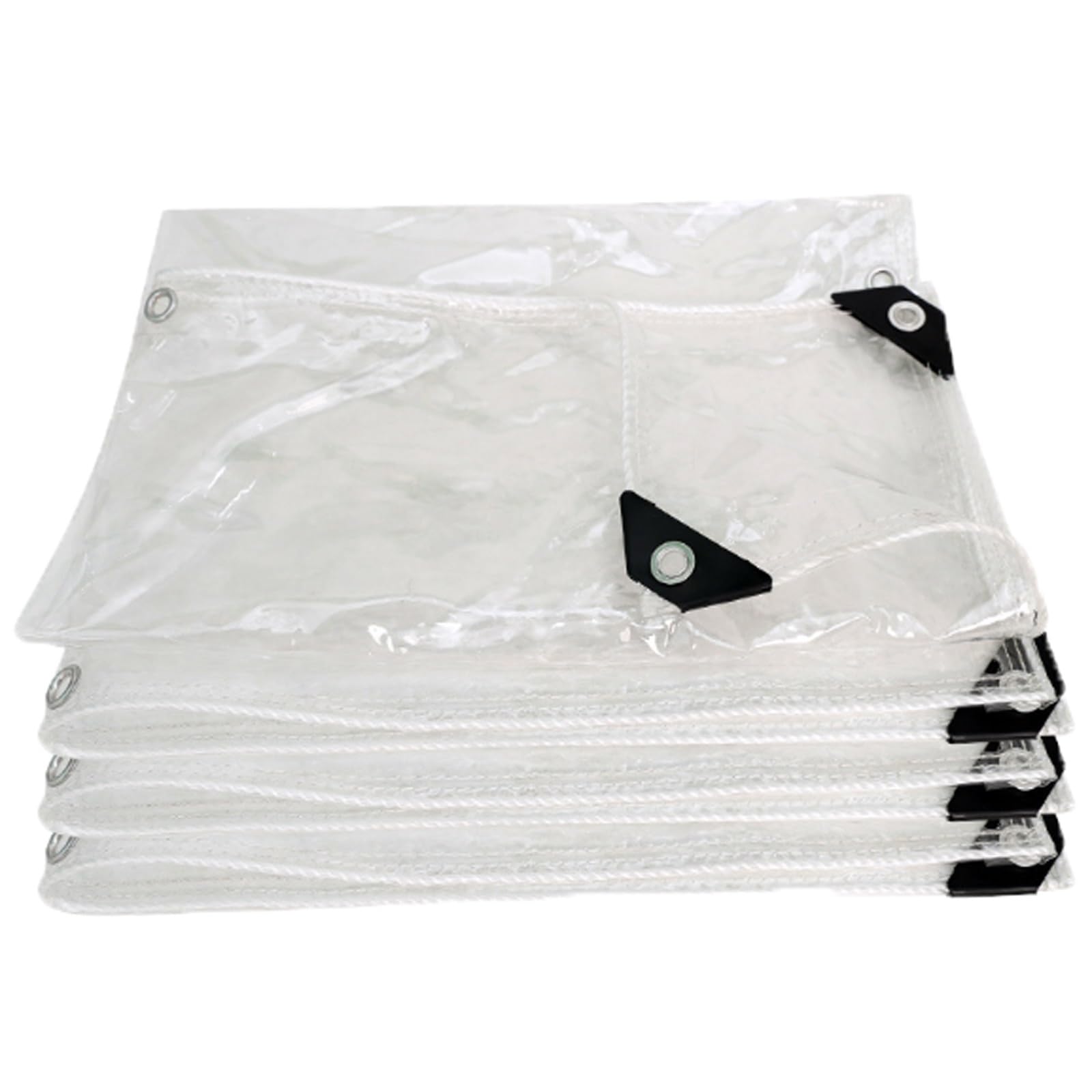 Toldo transparente lona polietileno resistente desgarro multifuncional exterior