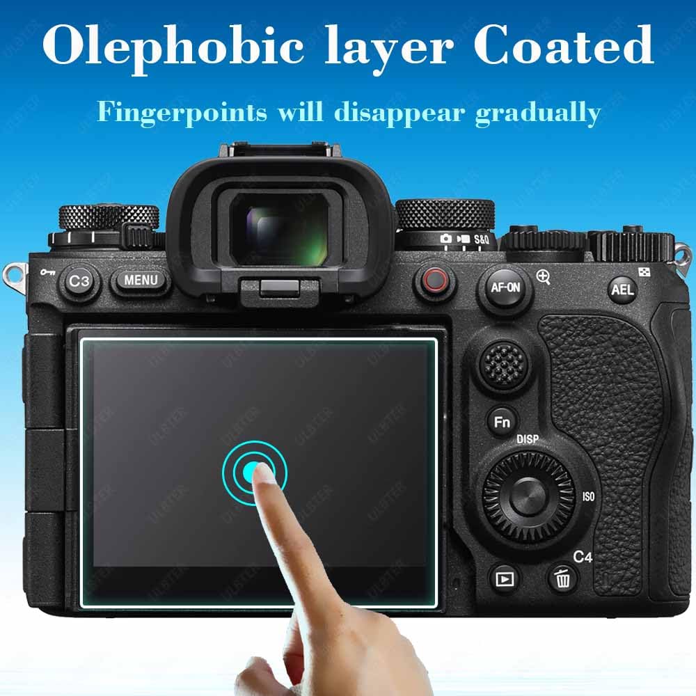 Kit 3 Pellicole In Vetro Brotect AirGlass Per Sony Alpha 9, 9H Anti-graffio, Ultrasottili E Anti-impronta