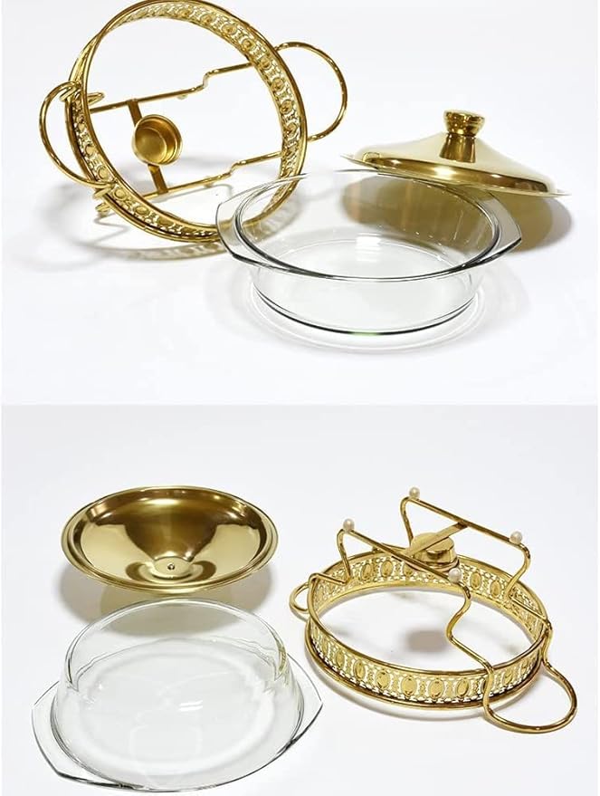 Mantenedor Eléctrico de Buffet 2L, Olla Buffet, Set de Acero Inoxidable miniatura 5