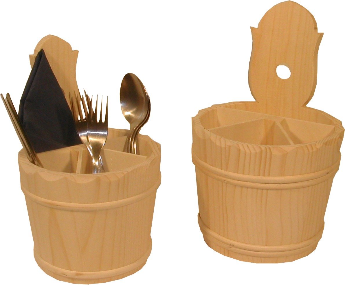 Schafferl 18 cm con compartimento para cubiertos