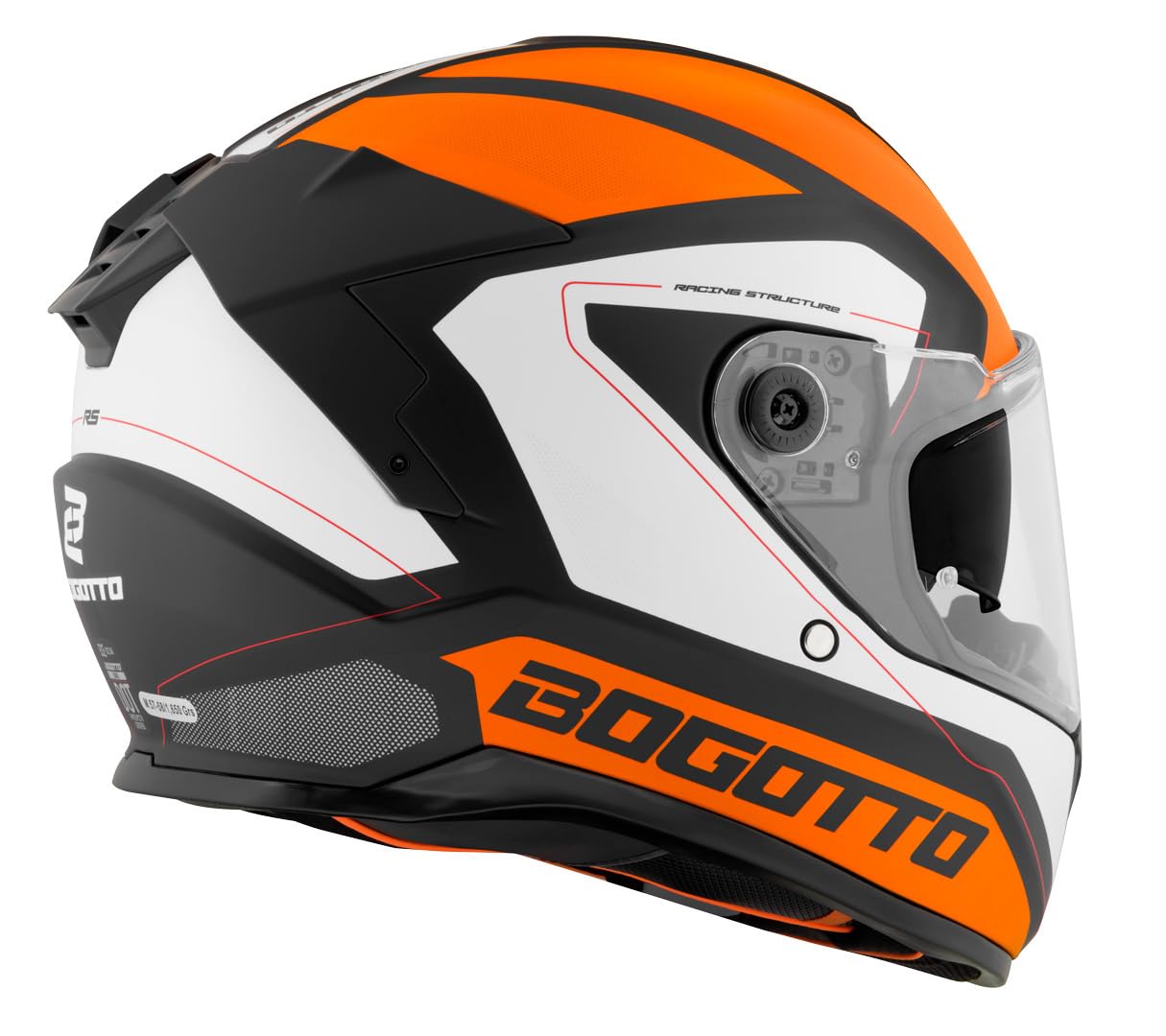 Bogotto FF122 BGT Helm | Schützender Fahrkomfort