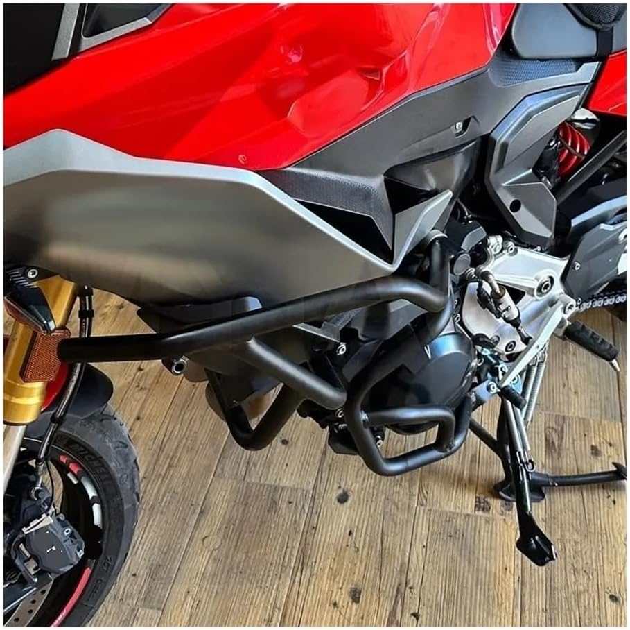 Engine Guard Crash Bars for F900XR for F900R 2020-2023 Motorcycle Upper Or Lower Engine Guard Bumper Crash Bars Stunt Cage Frame Protector Motorbike Crash Bar Bumper