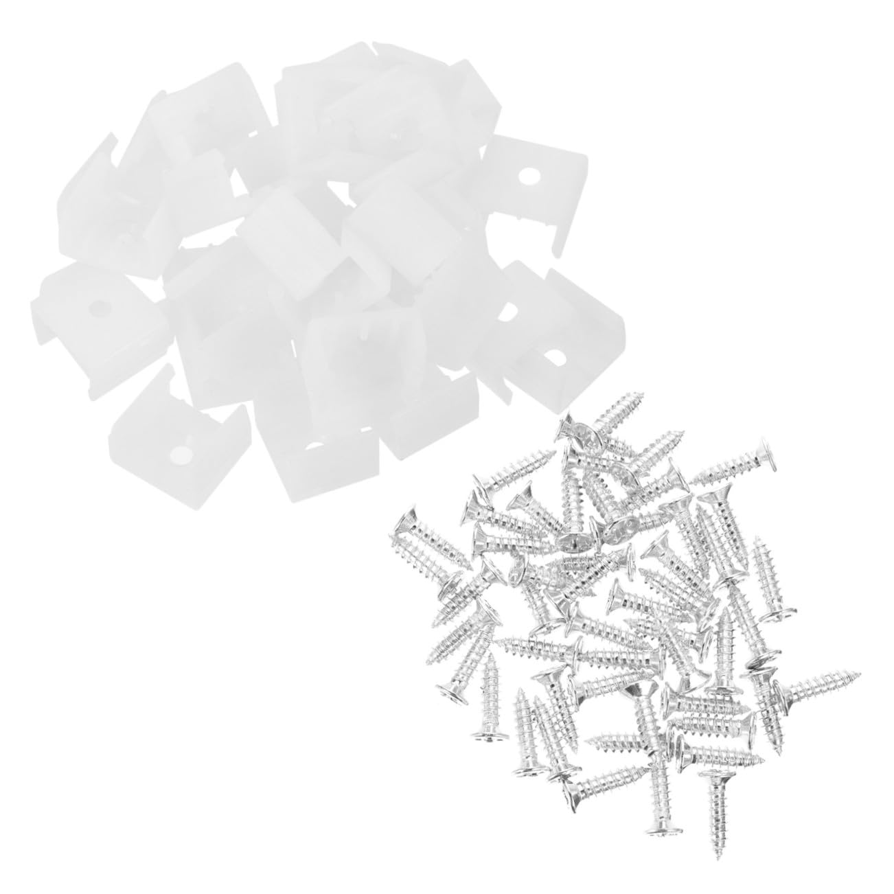 Rubans LED flexibles supports de fixation jojofuny 100 attaches plastique pour intérieur 5050