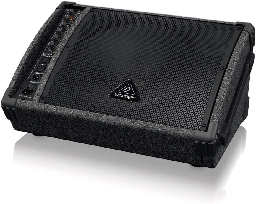 Behringer EUROLIVE F1220D Monitor Speaker, angled view