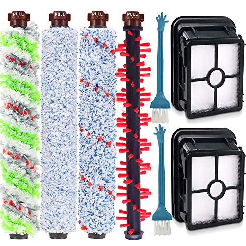 1785A 2306A Zubehör 1 Pack 1868 Multi-Surface& 2306 Pet & 1926 Wood Floor & 1934 Area Rug Brush Rolls und 2 Pack 1866 Filter passend für