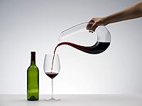 Vista 2 de RIEDEL Merlot Decanter, Machine-Made Crystal Glass for Red Wines, 25 oz, Dishwasher Safe (1440/14)