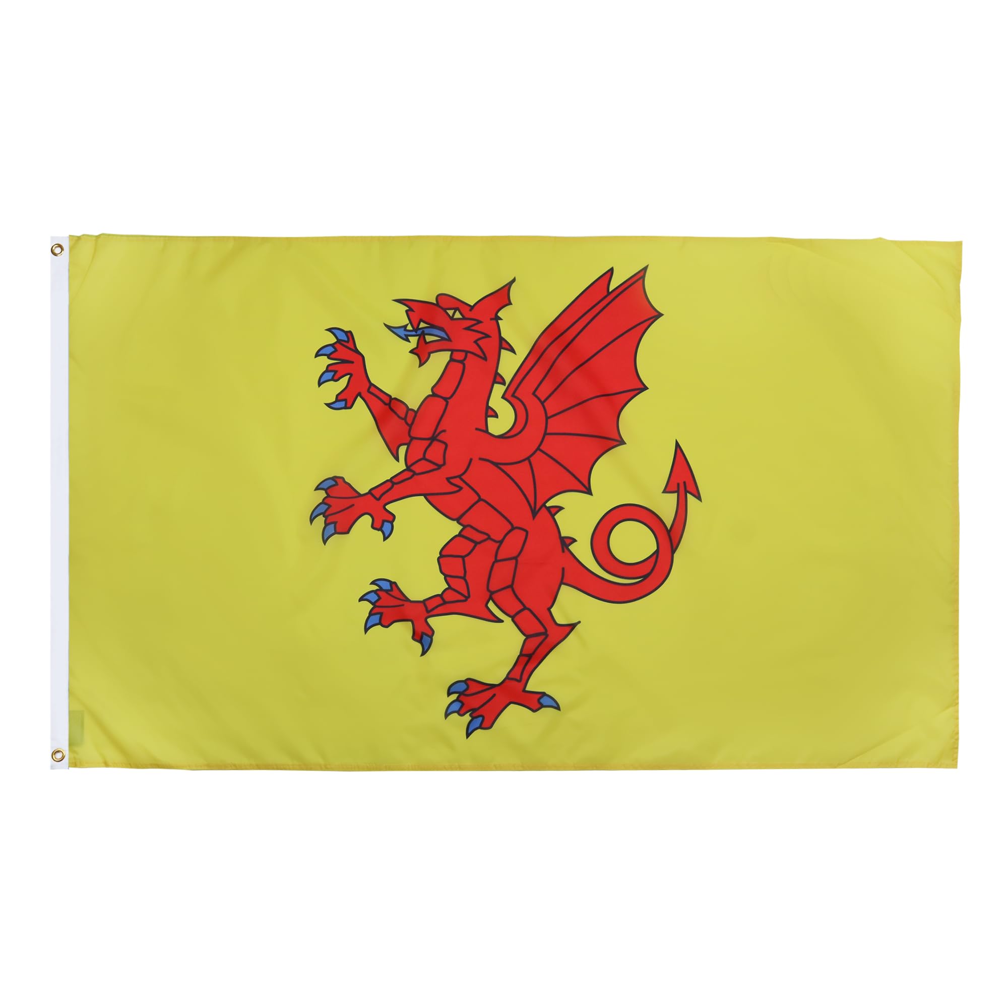 AZ FLAG Somerset New county Flag 150x90 cm 100D Polyester 2 Grommets