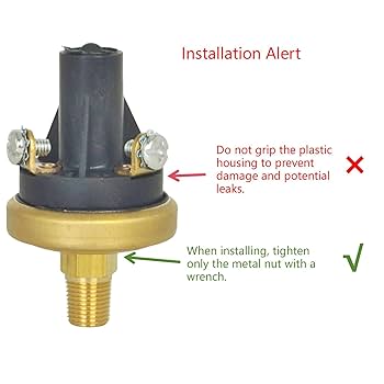 Salt専用 Amazon.com: XYZIL Adjustable Oil Pressure Switch Sensor
