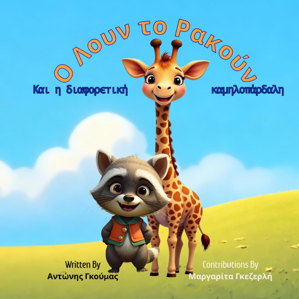 Loun the Raccoon and the Giraffe Who Didn't Belong: A Children's Story About Kindness, Courage, and Standing Up for Others