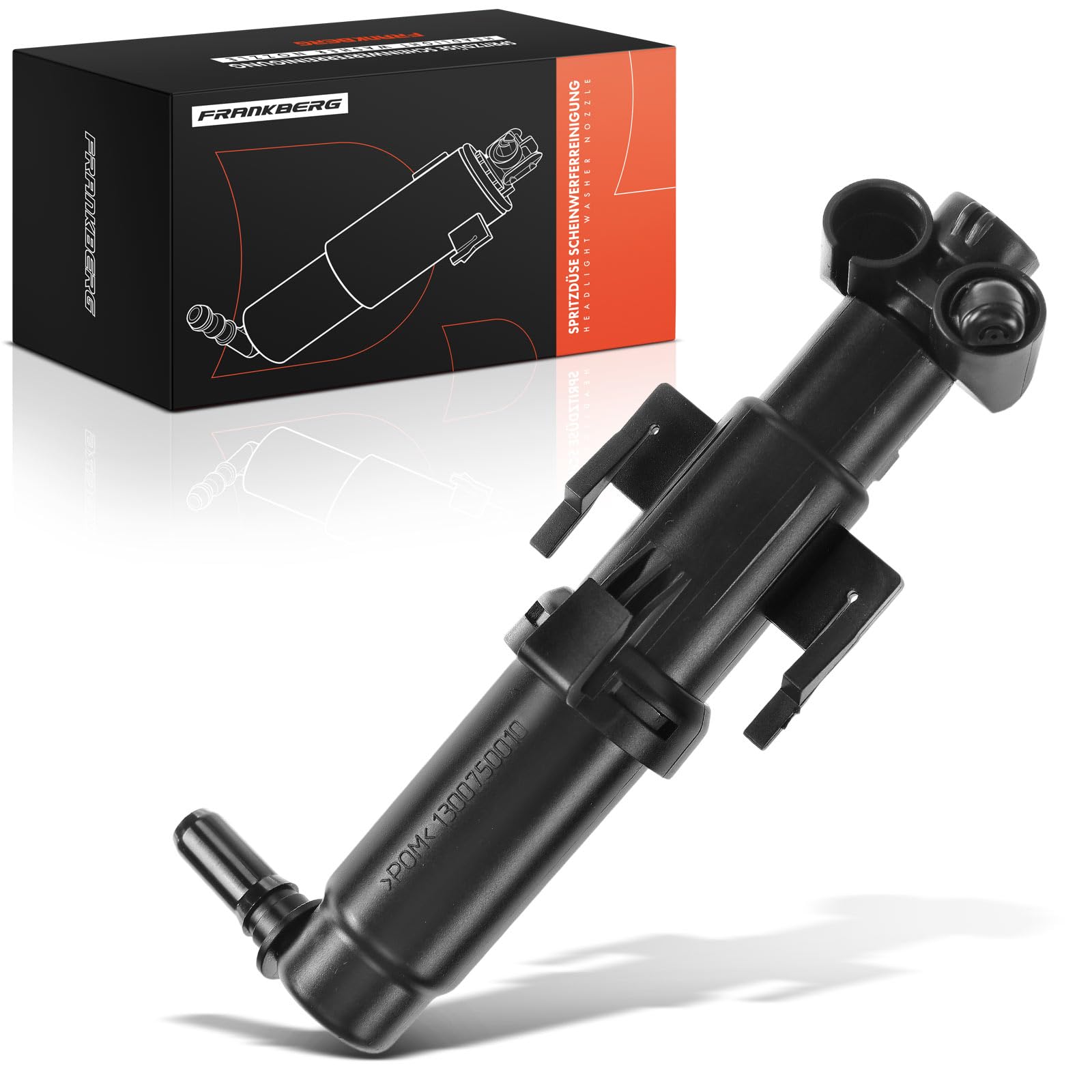 Frankberg Limpieza de faros Boquillas de lavado Delantero derecho Compatible con Serie 5 Touring F11 Serie 5 F10 Serie 5 Gran Turismo F07 Replace# 61677377668