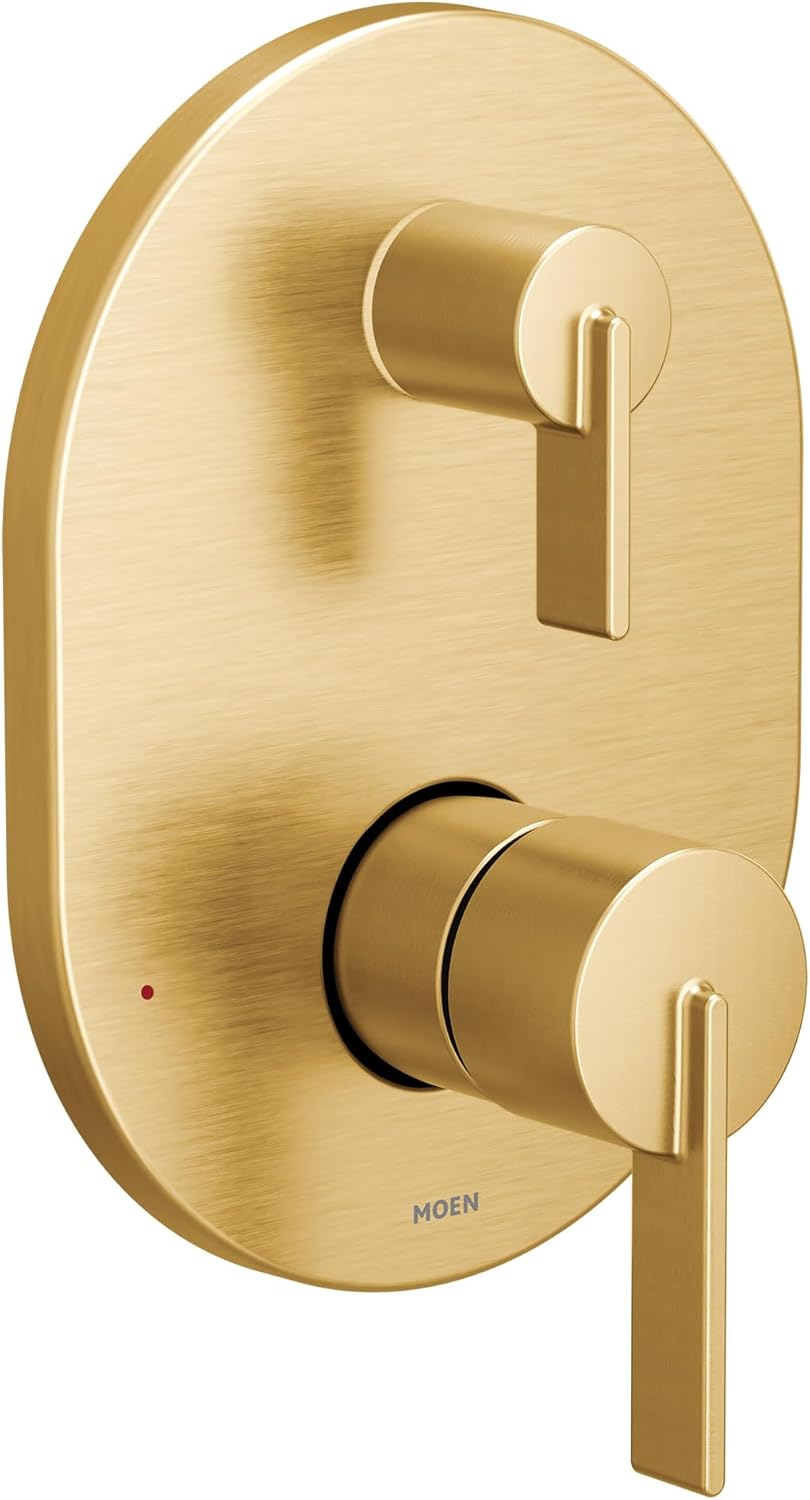 Moen Cia UT3331 M-CORE 3-Series 2-Handle Shower Trim with Integrated Transfer Valve, Valve Required, Chrome