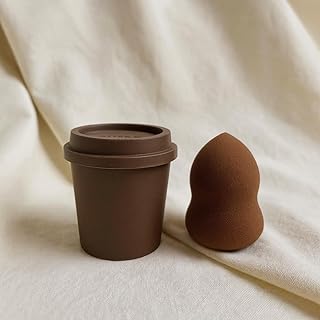 Esponja mezcladora de belleza de viaje con es...