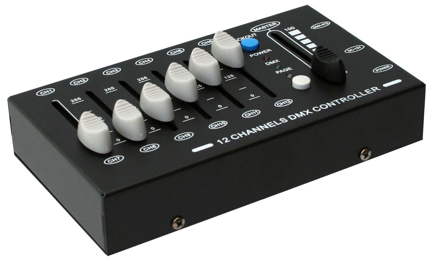 E-Lektron C-12 mni DMX Controller 12-Kanal Licht Steuerpult Lichtsteuerung
