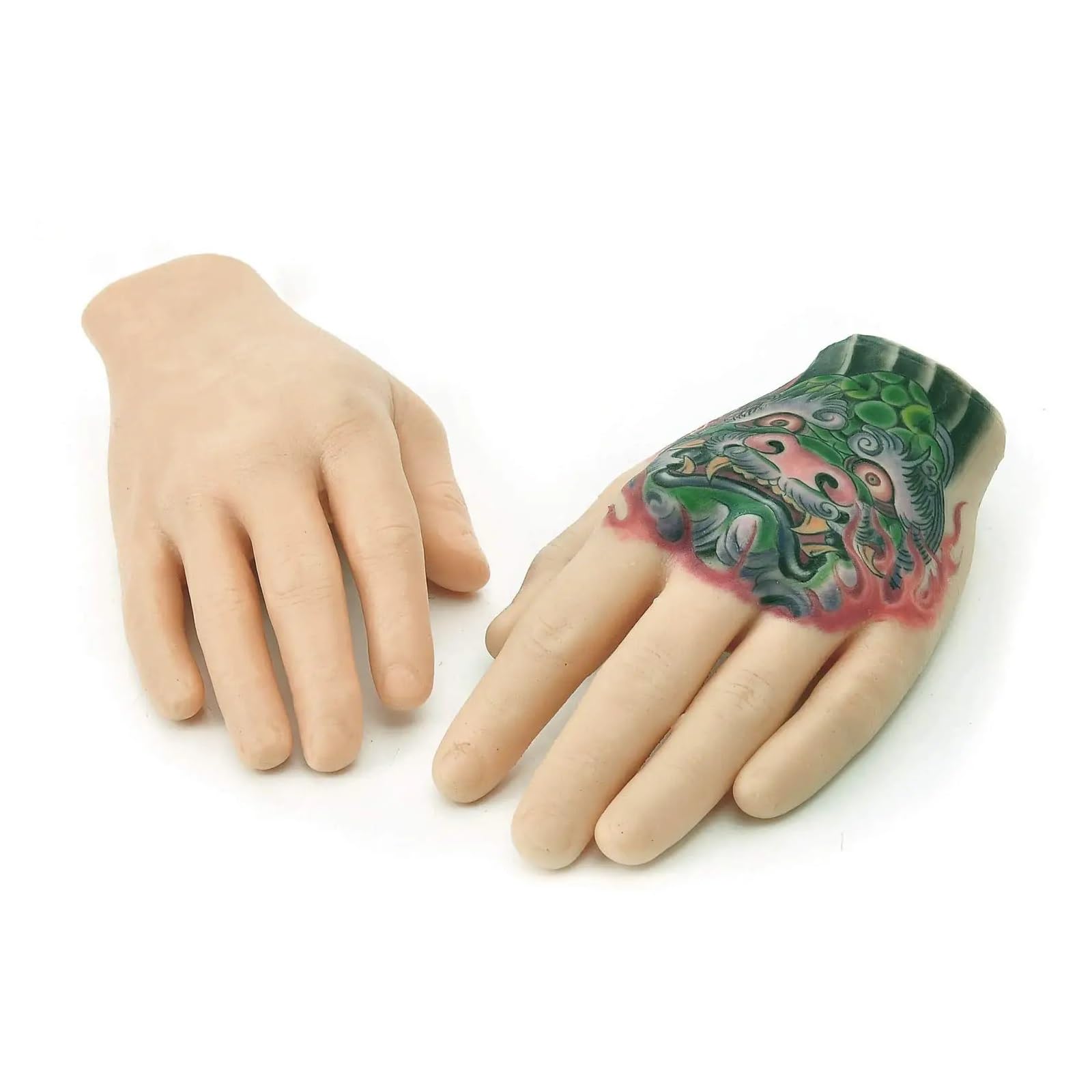 3D Tattoo Übungshand Silikon Soft Dummy Fake Skin for Künstler Anfänger Trainingszubehör