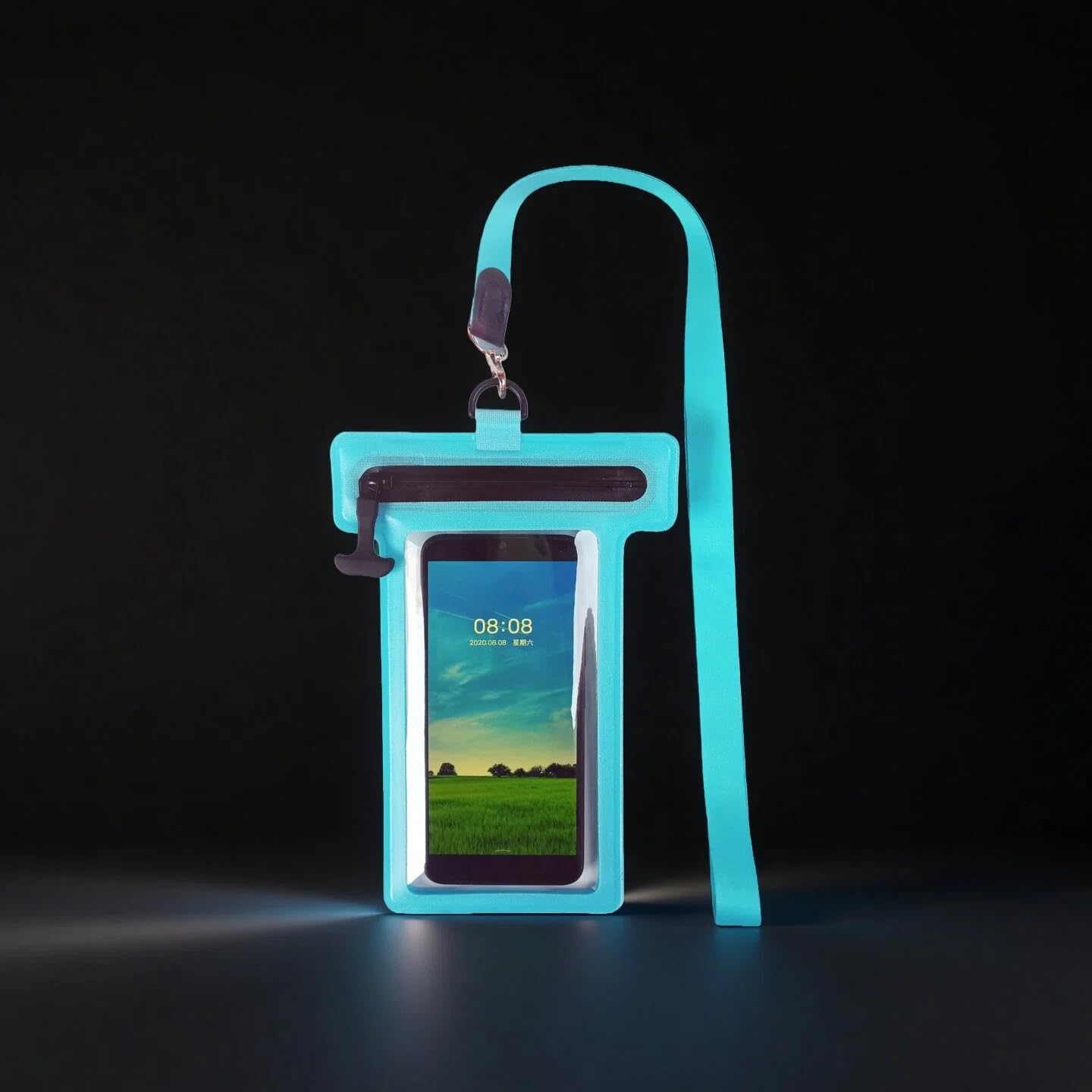 Wasserdichte Handytasche, wasserdichte Handyhülle, für iPhone 17, 16, 15, 14 Pro Max, IPX8 wasserdicht, luftdichter Reißverschluss